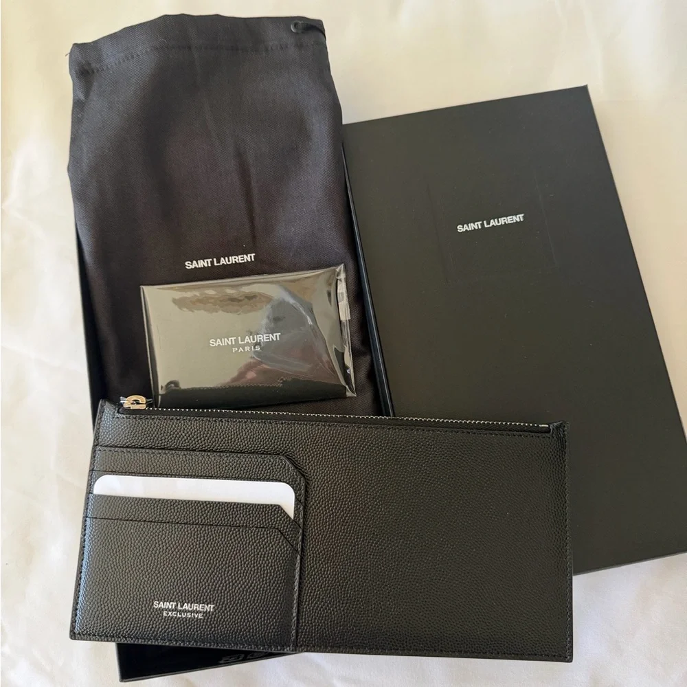 Saint Laurent Leather Wallet